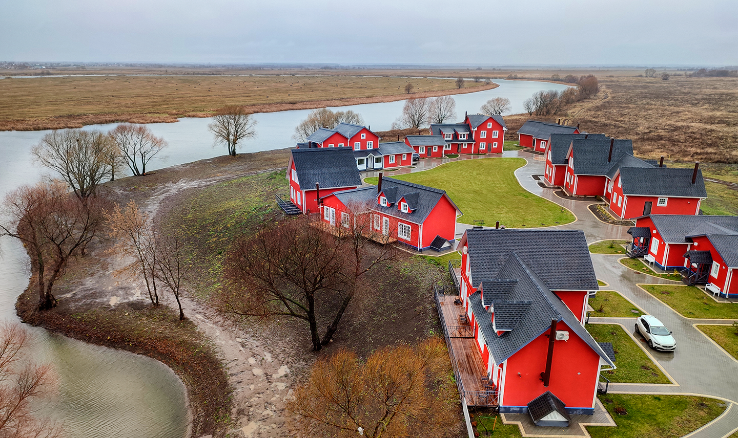 Рязанская рыбацкая деревня с норвежским акцентом