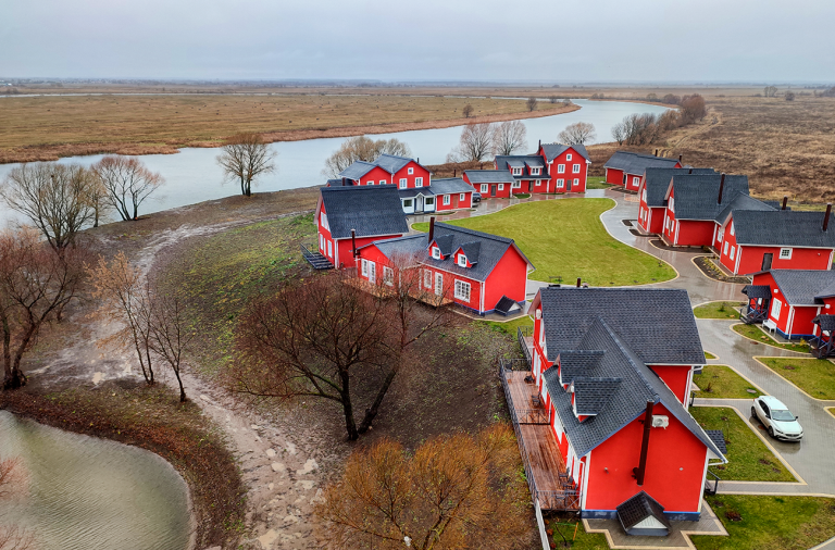 Рязанская рыбацкая деревня с норвежским акцентом